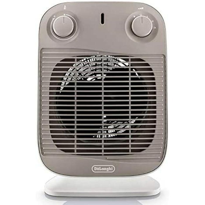 Delonghi HFS50C22 Soplador de Baño 2200W con 3 Niveles de Potencia, Blanco y Gris 1 Delonghi HFS50C22 Soplador de Baño 2200W con 3 Niveles de Potencia, Blanco y Gris 1