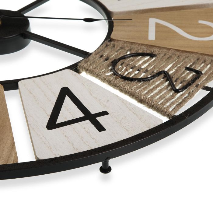 Reloj Pared Madera 58 Cm Versa 1 Reloj Pared Madera 58 Cm Versa 1