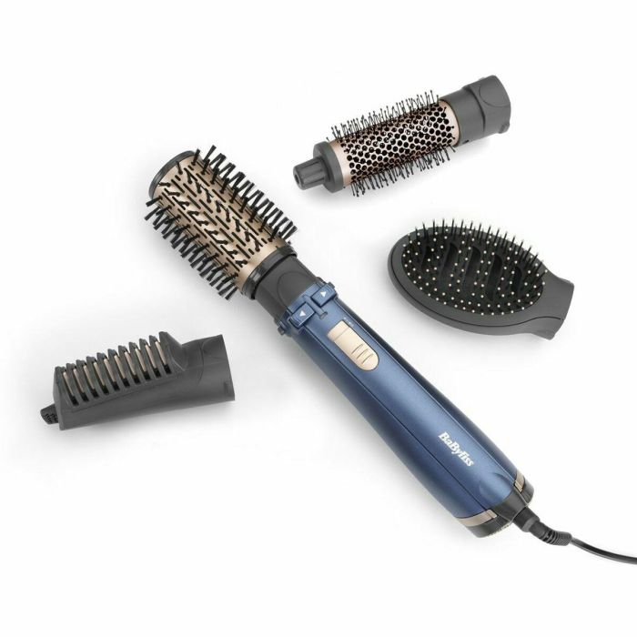 Babyliss AS965E Cepillo de Aire Rotatorio Style Pro 1000 con 4 Accesorios, Iónico Antiencrepamiento, Seca y Estiliza 12 Babyliss AS965E Cepillo de Aire Rotatorio Style Pro 1000 con 4 Accesorios, Iónico Antiencrepamiento, Seca y Estiliza 12