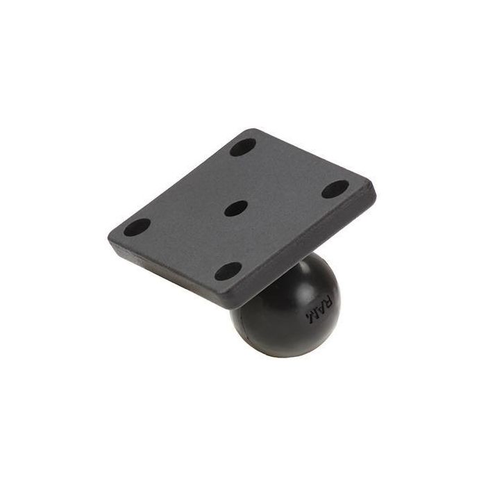 RAM Mounts RAM-B-347U - Adaptador de Bola con Placa AMPS y Patrón Universal de 4 Agujeros para Montajes