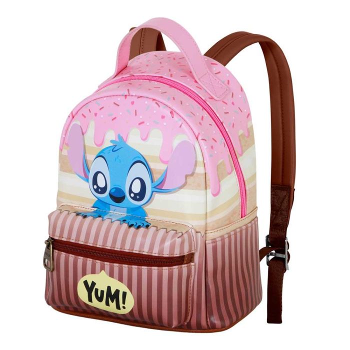 Mochila Heady Pequeña Muffin Disney Lilo y Stitch Rosa