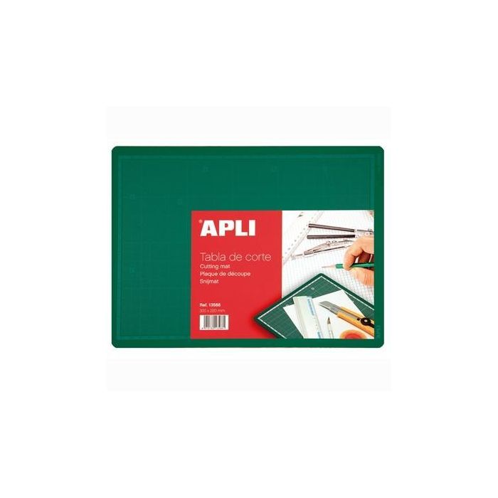 Apli Vade De Corte Pvc A4 Cuadricula Impresa Apli Vade De Corte Pvc A4 Cuadricula Impresa