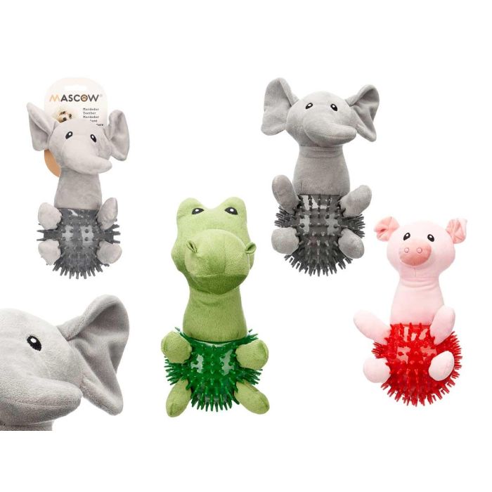 Mordedor Animal Bola Puas Surtidos Mascow 13x24x13cm (12 Unidades) 0 Mordedor Animal Bola Puas Surtidos Mascow 13x24x13cm (12 Unidades) 0