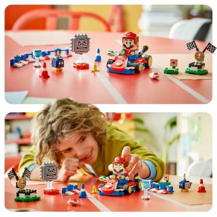 LEGO 72043 Mario Kart interactivo y kart estándar - Juguete para niños a partir de 7 años 2