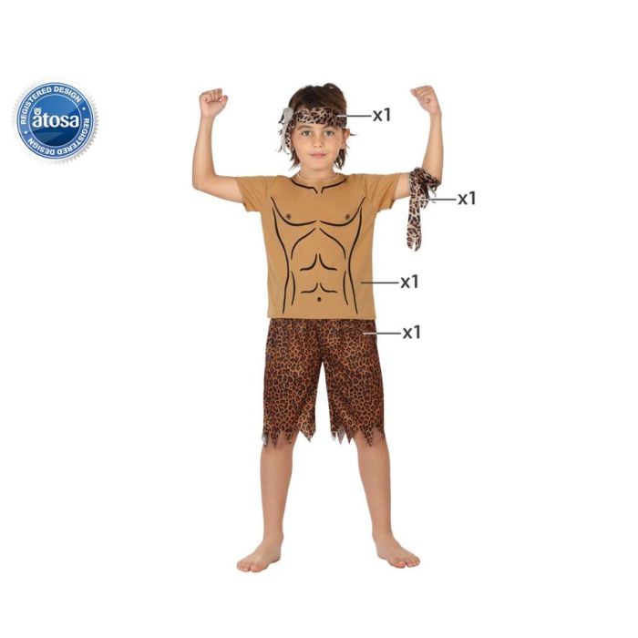 Disfraz Hombre De La Jungla Niño Infantil 7-9 Años 0 Disfraz Hombre De La Jungla Niño Infantil 7-9 Años 0