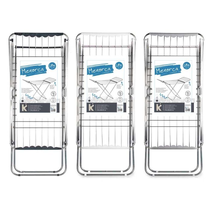 Tendedero Aluminio 20M Mango Plast Surtidos Col Arte Regal 132X3CM (6 Unidades) 2 Tendedero Aluminio 20M Mango Plast Surtidos Col Arte Regal 132X3CM (6 Unidades) 2