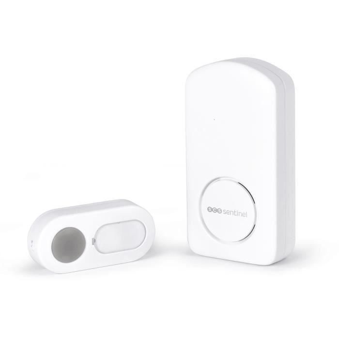 Timbre inalámbrico - SCS SENTINEL - OneBell 200 - Alcance 200m - 15 melodías - IP55 Timbre inalámbrico - SCS SENTINEL - OneBell 200 - Alcance 200m - 15 melodías - IP55