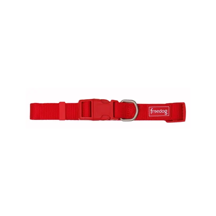 Freedog Collar Nylon Basic Rojo 8 mm 10-20 cm