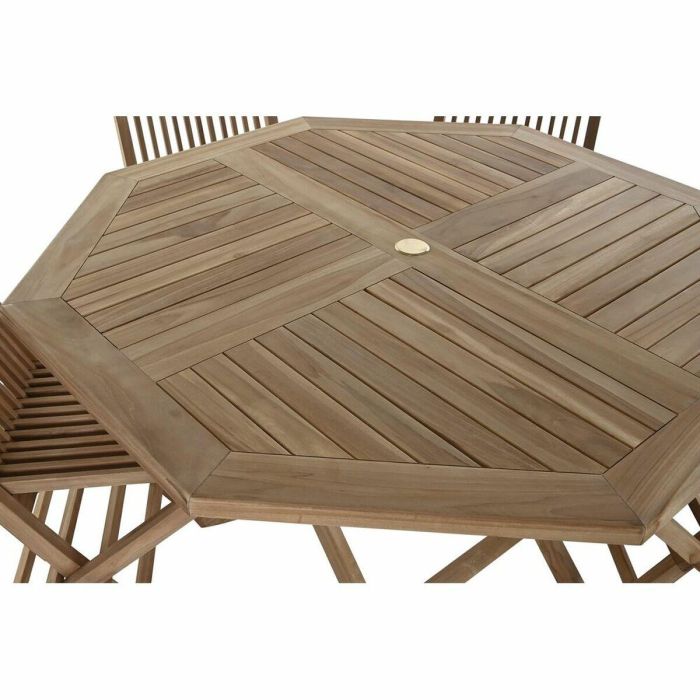 Conjunto de Mesa con Sillas DKD Home Decor 90 cm 120 x 120 x 75 cm 4