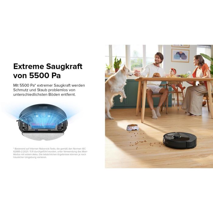 Roborock Q8 Max+ Roboter Staubsauger schwarz 12 Roborock Q8 Max+ Roboter Staubsauger schwarz 12