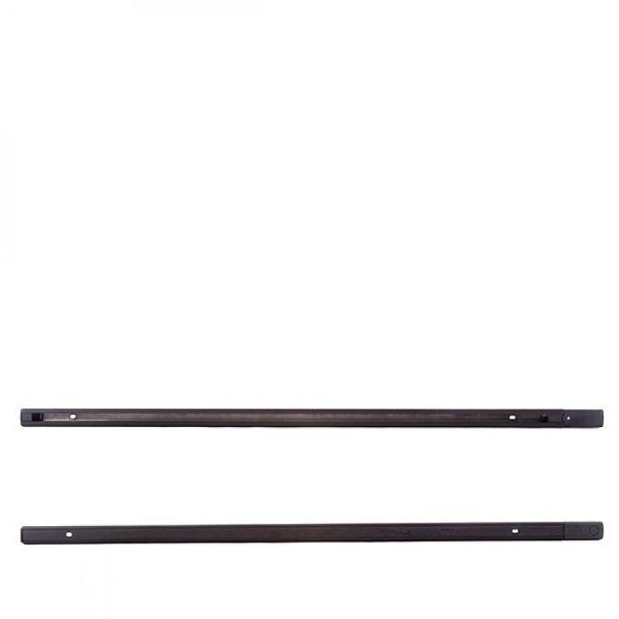 Carril Trifásico para Focos LED 1M Negro de Aluminio - Flexible, para Desplazamiento de Luminarias y Selector de Fase 3 Carril Trifásico para Focos LED 1M Negro de Aluminio - Flexible, para Desplazamiento de Luminarias y Selector de Fase 3