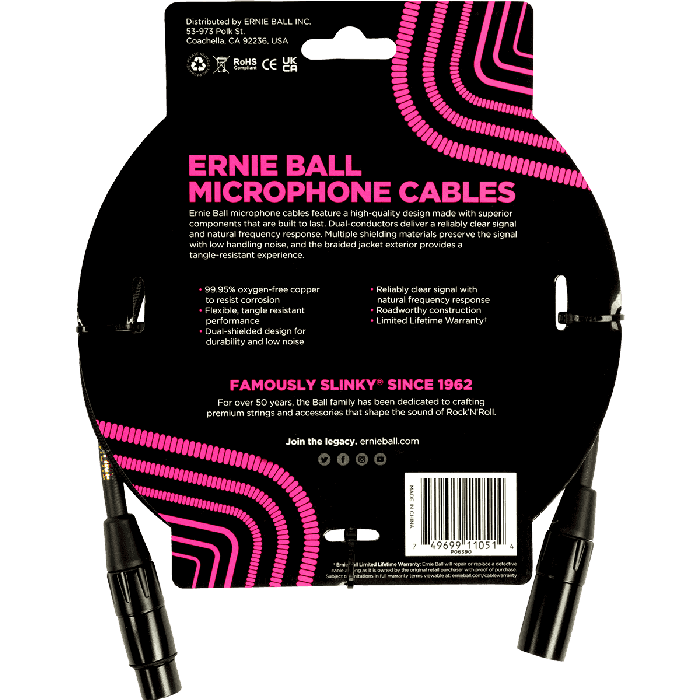Cable Eb Micrófono Classic Xlr-Xlr Negro - 1,5 M 1 Cable Eb Micrófono Classic Xlr-Xlr Negro - 1,5 M 1