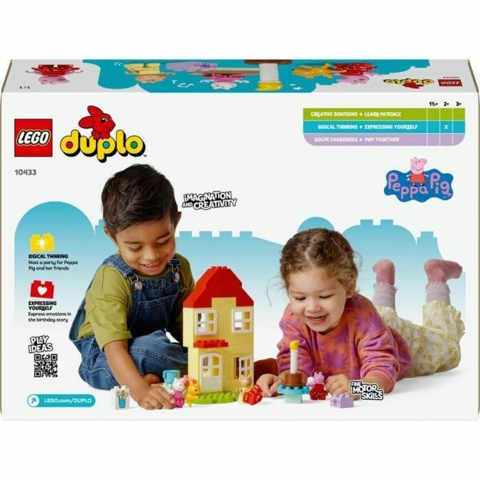 LEGO DUPLO 10433 Fiesta de cumpleaños de Peppa Pig - Juguete de construcción para niños de 2 años 1