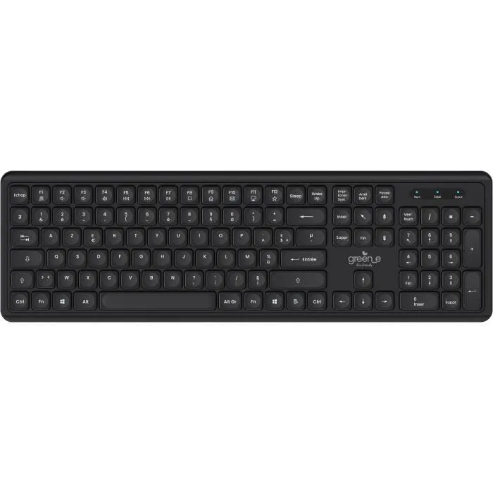 Mobility MOB3760259014445 Teclado con Cable Ecológico USB-A Negro 0 Mobility MOB3760259014445 Teclado con Cable Ecológico USB-A Negro 0