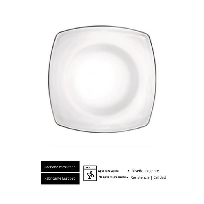 Plato Eclissi 27X27 (12 Unidades) 2 Plato Eclissi 27X27 (12 Unidades) 2