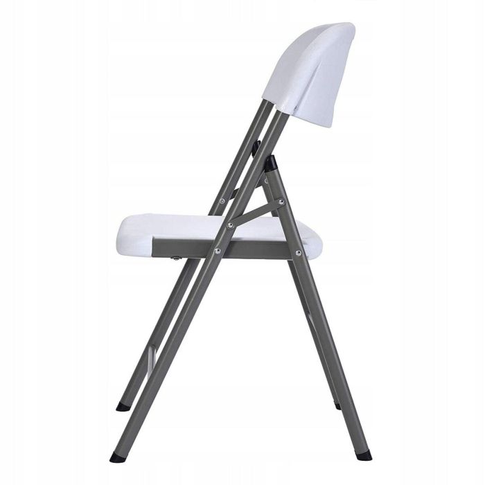 Marbueno Silla Plegable Resina Blanco 44x53x83 cm Catering, Playa y Camping 10531 2 Marbueno Silla Plegable Resina Blanco 44x53x83 cm Catering, Playa y Camping 10531 2