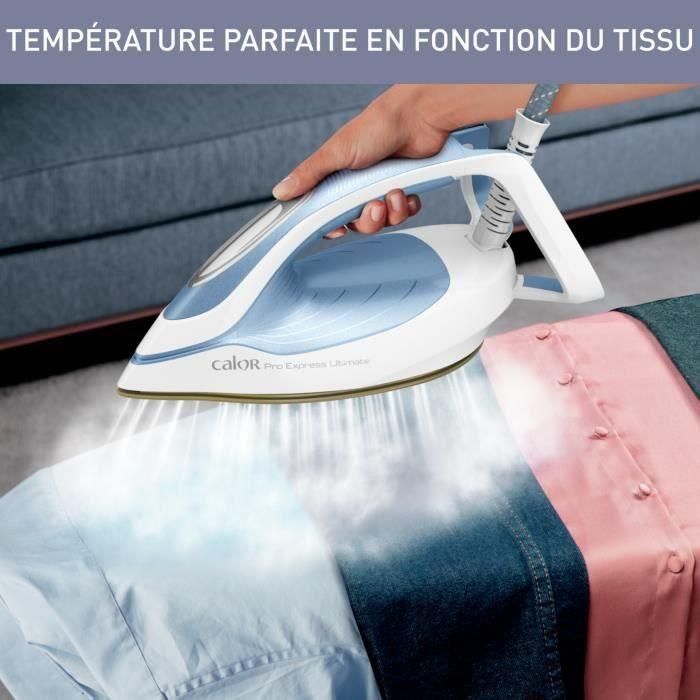 CALOR Pro Express Ultimate Generador de vapor, Presión 7,6 bares, Caudal de vapor 155 g/min, Función vapor 580 g/min YY5357FC 3 CALOR Pro Express Ultimate Generador de vapor, Presión 7,6 bares, Caudal de vapor 155 g/min, Función vapor 580 g/min YY5357FC 3