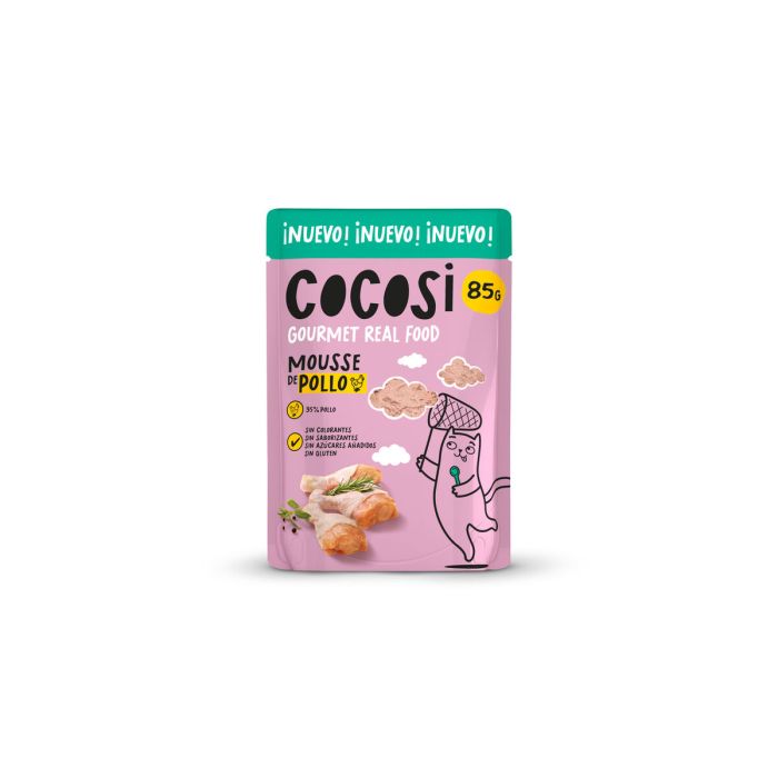 Comida para gato Cocosi Gourmet Real Food 80 g 12 Unidades 1 Comida para gato Cocosi Gourmet Real Food 80 g 12 Unidades 1