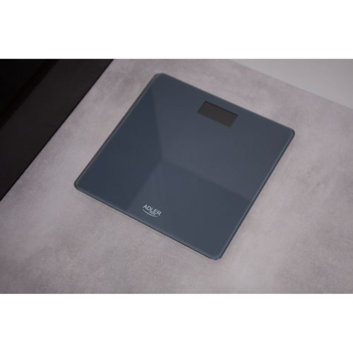 Báscula Digital de Baño Adler AD8157 Negro Cristal Templado 150 kg (1 unidad) 3