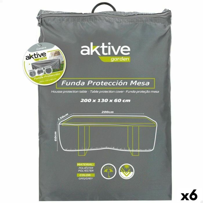 Funda Protectora Aktive Mesas 200 x 60 x 130 cm (6 Unidades) Funda Protectora Aktive Mesas 200 x 60 x 130 cm (6 Unidades)