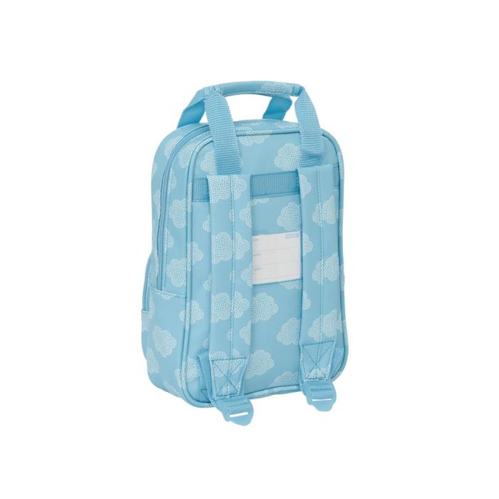 Mochila Infantil Safta Nubes Azul 20 x 28 x 8 cm 1