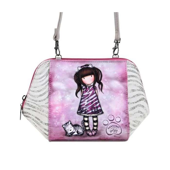 Bolso Bandolera Gorjuss Ruby wild Gris (26 x 15,5 x 9,5 cm) 3 Bolso Bandolera Gorjuss Ruby wild Gris (26 x 15,5 x 9,5 cm) 3