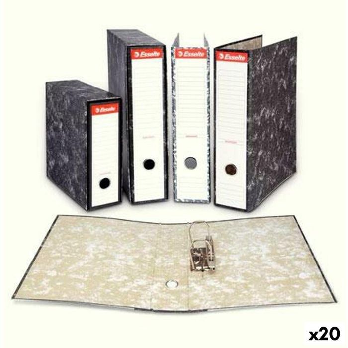 Archivador de Palanca Esselte Gris A4 (20 Unidades) Archivador de Palanca Esselte Gris A4 (20 Unidades)