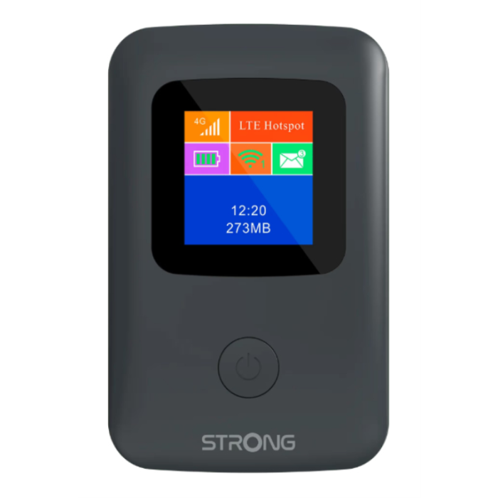 STRONG 4GMIFI150CD Hotspot Móvil 4G Router Inalámbrico Portátil Wi-Fi Módulo Celular para hasta 10 Dispositivos 150 Mbps STRONG 4GMIFI150CD Hotspot Móvil 4G Router Inalámbrico Portátil Wi-Fi Módulo Celular para hasta 10 Dispositivos 150 Mbps