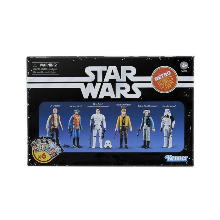 Hasbro Star Wars Retro Pack Múltiple 6 Figuras 9.5cm – Colección 'Una nueva esperanza' para Fans y Coleccionistas 0 Hasbro Star Wars Retro Pack Múltiple 6 Figuras 9.5cm – Colección 'Una nueva esperanza' para Fans y Coleccionistas 0