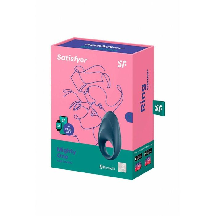 Anillo Vibrador Mighty One Satisfyer 142495 Azul 1 Anillo Vibrador Mighty One Satisfyer 142495 Azul 1