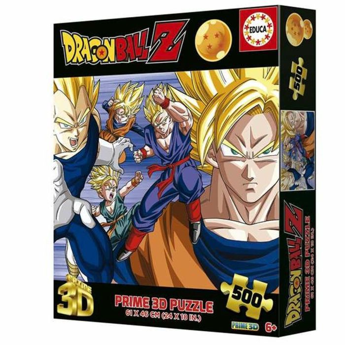 Puzzle 500 piezas dragon ball 3D lenticular puzzle Puzzle 500 piezas dragon ball 3D lenticular puzzle