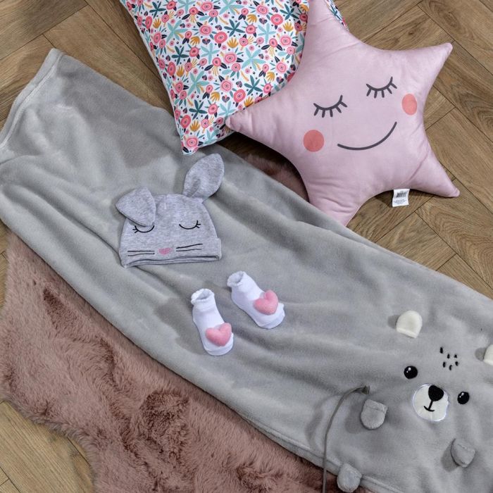 Tom et Zoe Juego Gorro y Peucos Niña, Algodón 100% 5