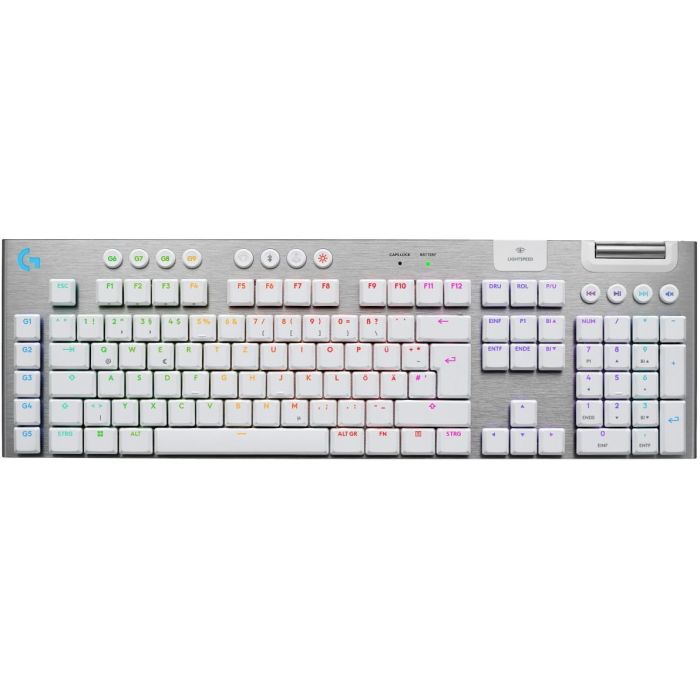 Logitech G915 X LIGHTSPEED Wireless Gaming Keyboard White (DE) 0 Logitech G915 X LIGHTSPEED Wireless Gaming Keyboard White (DE) 0