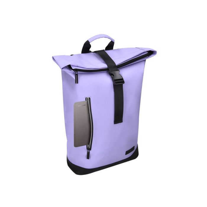 Cartera Antartik Mochila Waterproof Enrollable Diseño Casual Color Lavanda 480x130x280 mm 9