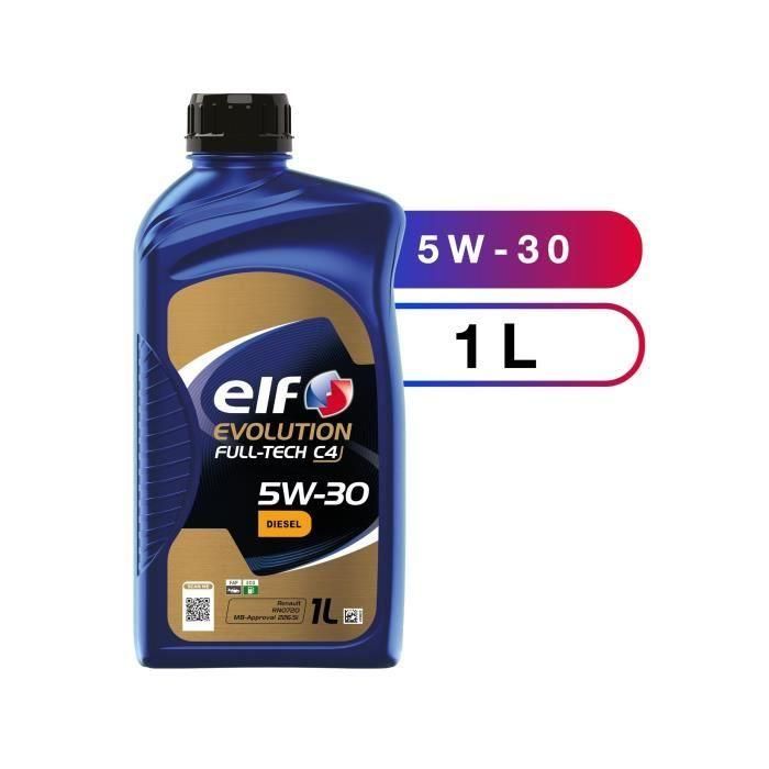 Aceite Motor Elf 1L Evolution Fulltech C4 5W30 1 Aceite Motor Elf 1L Evolution Fulltech C4 5W30 1