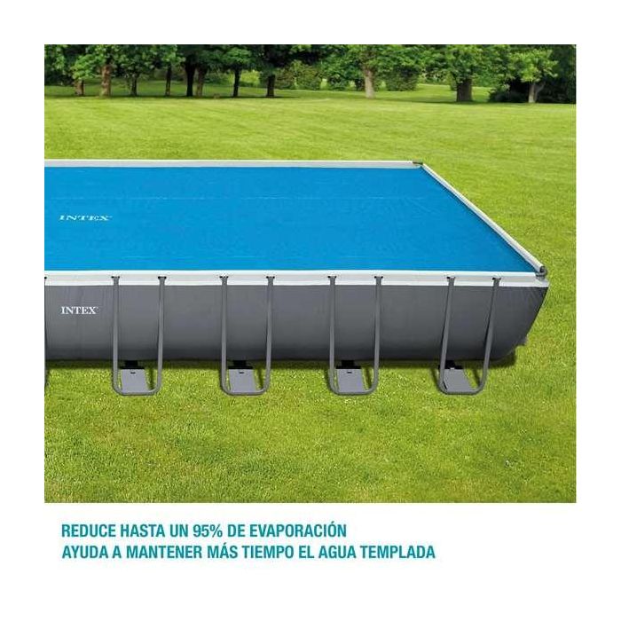 Cubrepiscinas Intex 28018 Rectangular Solar 975 x 488 cm 4
