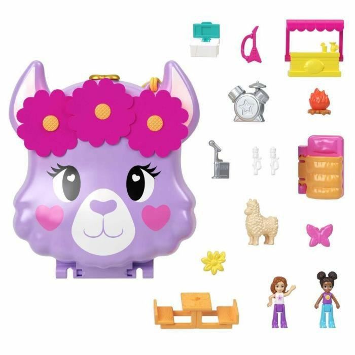 Polly Pocket - Llama Adventure Box - Mini -univers - 4 años y +