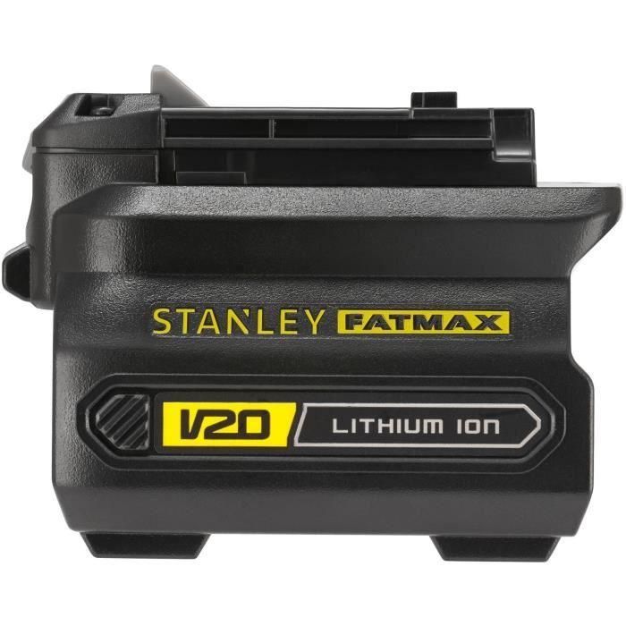 Adaptador de batería - STANLEY FATMAX V20 - SFMCB100-XJ - On 18V Tools Gama 2019 3 Adaptador de batería - STANLEY FATMAX V20 - SFMCB100-XJ - On 18V Tools Gama 2019 3
