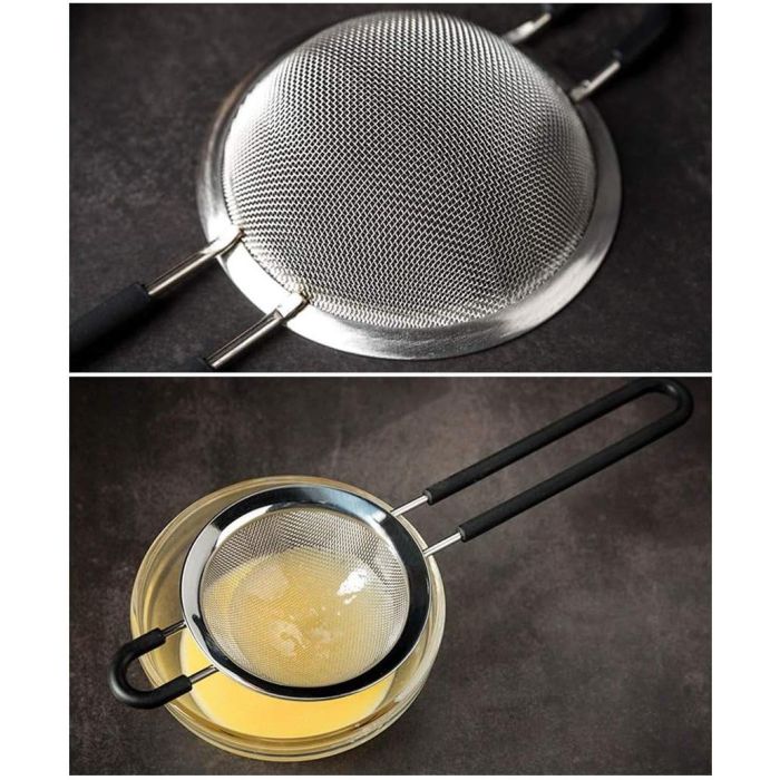 Colador de acero con mango soft 10 cm - Quttin (24 Unidades) 6 Colador de acero con mango soft 10 cm - Quttin (24 Unidades) 6