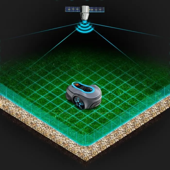 Gardena Smart SILENO Free 1200 Robot Cortacésped, Sin Cables Perimetrales, Superficie 1200 m², GAR4066407025578 4