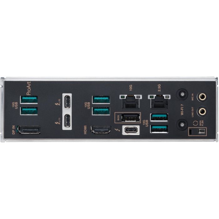 ASUS ASU1732153694140 Placa base PROART Z890-CREATOR WiFi Intel Z890 LGA 1851 (Socket V1) ATX 9