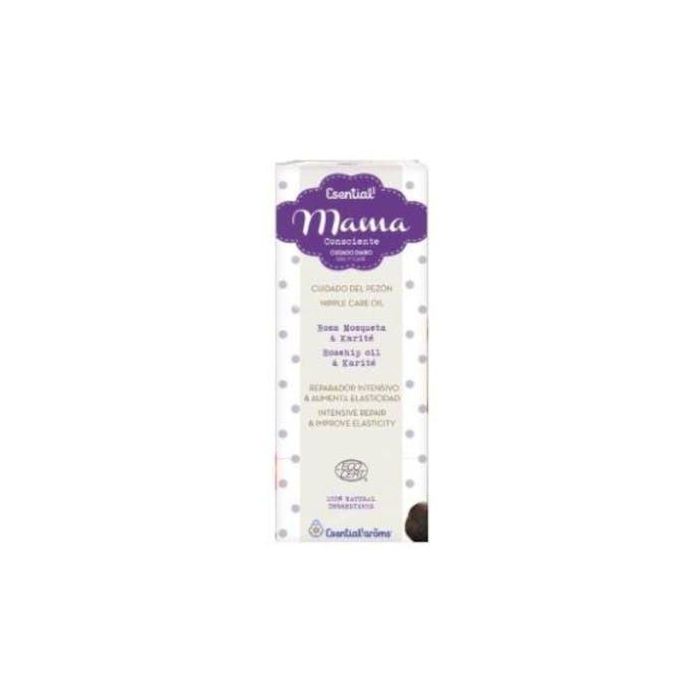 ESENTIAL AROMS Cuidado del Pezón Mama 15ml - Hidratación y Restauración para Embarazadas y Madres Lactantes