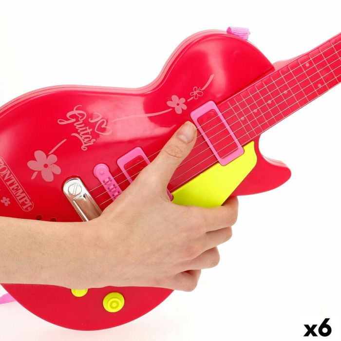 Guitarra Infantil Bontempi 20 x 56 x 4 cm (6 Unidades) 14 Guitarra Infantil Bontempi 20 x 56 x 4 cm (6 Unidades) 14