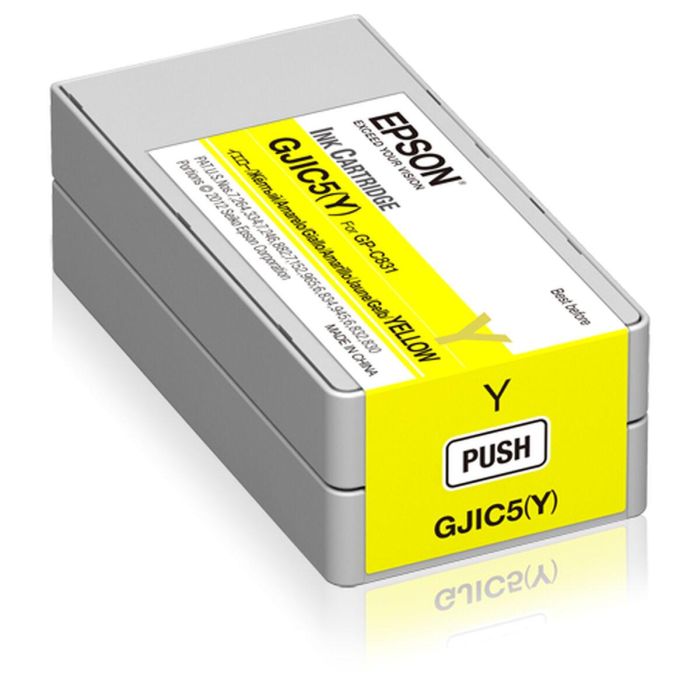 Cartucho de Tinta Original Epson GJIC5Y Amarillo Cartucho de Tinta Original Epson GJIC5Y Amarillo