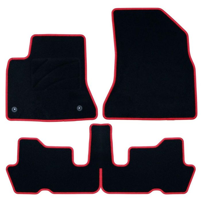 Set de Alfombrillas para Coche OCC Motorsport OCCCT0019RD Rojo 5 Piezas 7