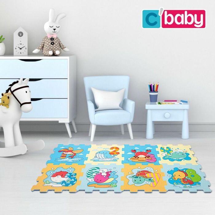 Alfombra de juego Colorbaby Marino EVA 8 Piezas (4 Unidades) 2 Alfombra de juego Colorbaby Marino EVA 8 Piezas (4 Unidades) 2