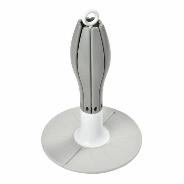 Beaba Escurridor de Botellas Plegable Compacto, para Secado Higiénico de Biberones y Accesorios - Flor Gris, ideal para Viaje y Espacios Reducidos