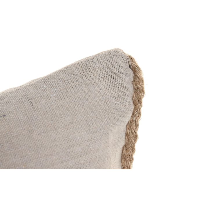 Cojin Boho DKD Home Decor Natural 45 x 45 cm (2 Unidades) 2 Cojin Boho DKD Home Decor Natural 45 x 45 cm (2 Unidades) 2