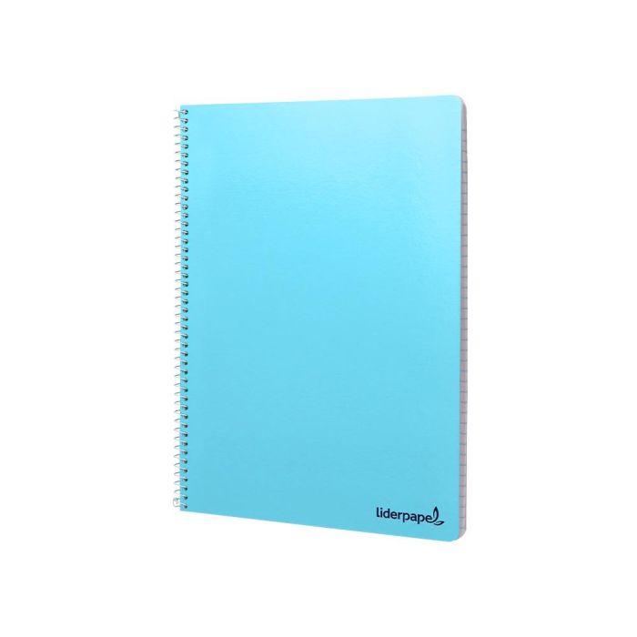 Cuaderno Espiral Liderpapel Folio Smart Tapa Blanda 80H 60 gr Pauta 3,5 mm Con Margen Colores Surtidos 10 unidades 7