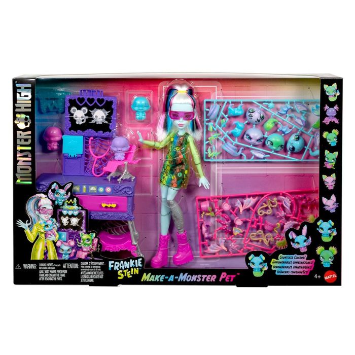 Monster High Jbf18 Laboratorio de Frankie Stein Crea tu Mascota Monstruosa Playset con +30 Piezas y Accesorios 4 Monster High Jbf18 Laboratorio de Frankie Stein Crea tu Mascota Monstruosa Playset con +30 Piezas y Accesorios 4